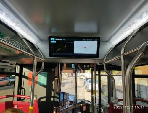 La apuesta por el transporte público no para en Valladolid: Los autobuses estrenan pantallas multimedia